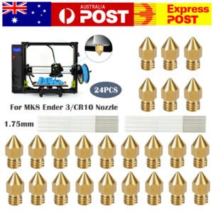 0.4 mm Nozzle and Throat Set for 3D Printers product image