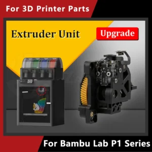 Full Set Extruder Assembly for Bambu Lab P1 Series 3D Printer P1P P1S Smooth Feeding Durable for 3D Printer accessories