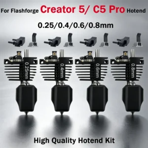 For Flashforge Creator 5 Hotend Creator 5 Pro Nozzle Assembly Integrated Quick-Swap C5 Extruder Nozzles 3D Printer Accessories