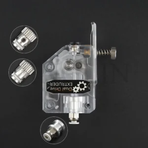 3D Printer Parts VORON MK8 Extruder Clone Dual Drive Extruder Upgrade Bowden Extruder 1.75mm Filament for 3D Printer CR10