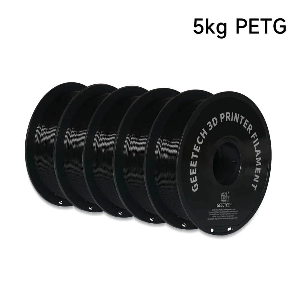 Geeetech 5Kg PETG 1.75mm Filament 3D Print Wire Vacuum Packaging Local Warehouses Colorful Plastic For Most FDM 3D Printer